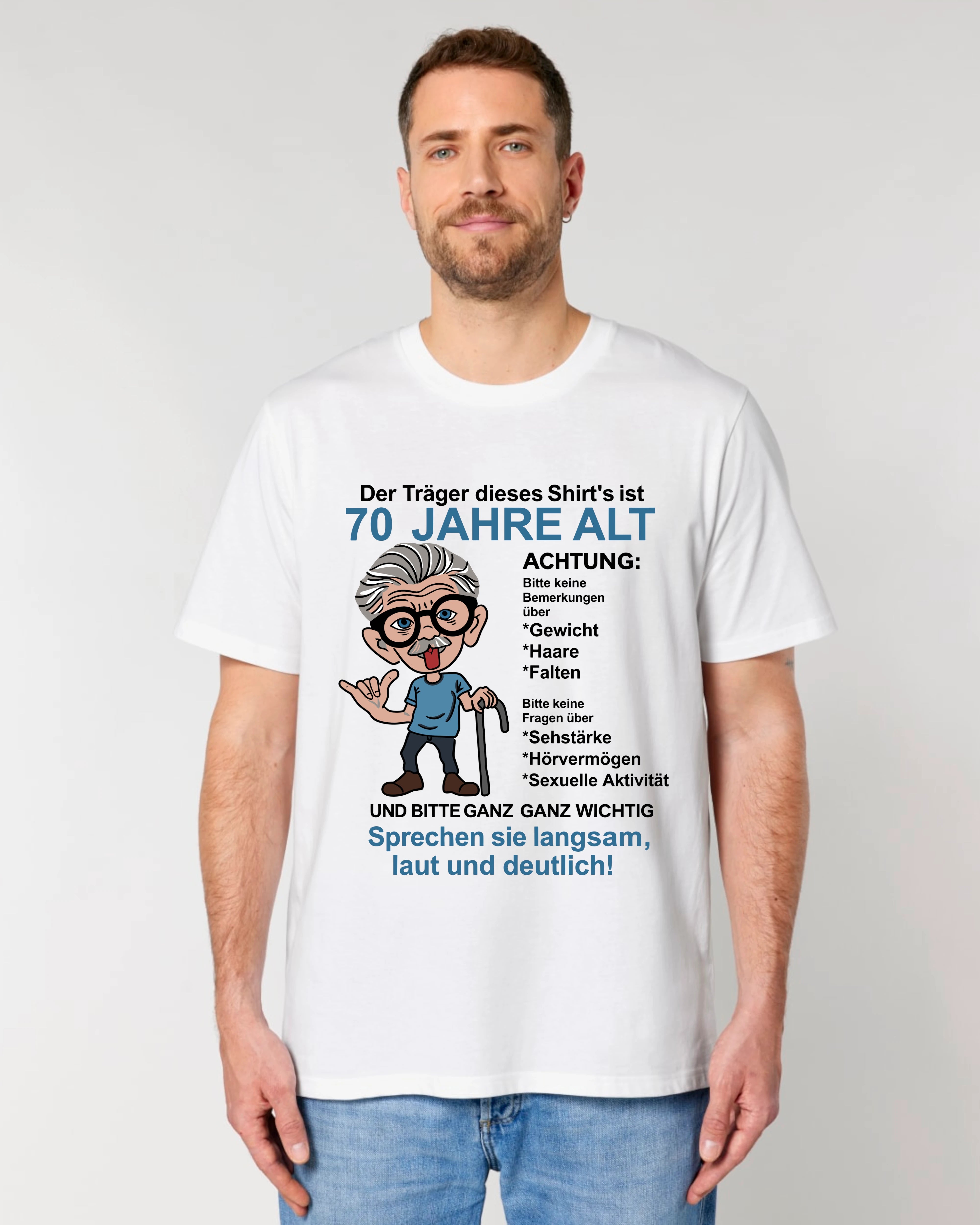 Personalisiertes Alters-Shirt – Lustiges Geburtstags-Shirt mit Wunschalter | Teeflix