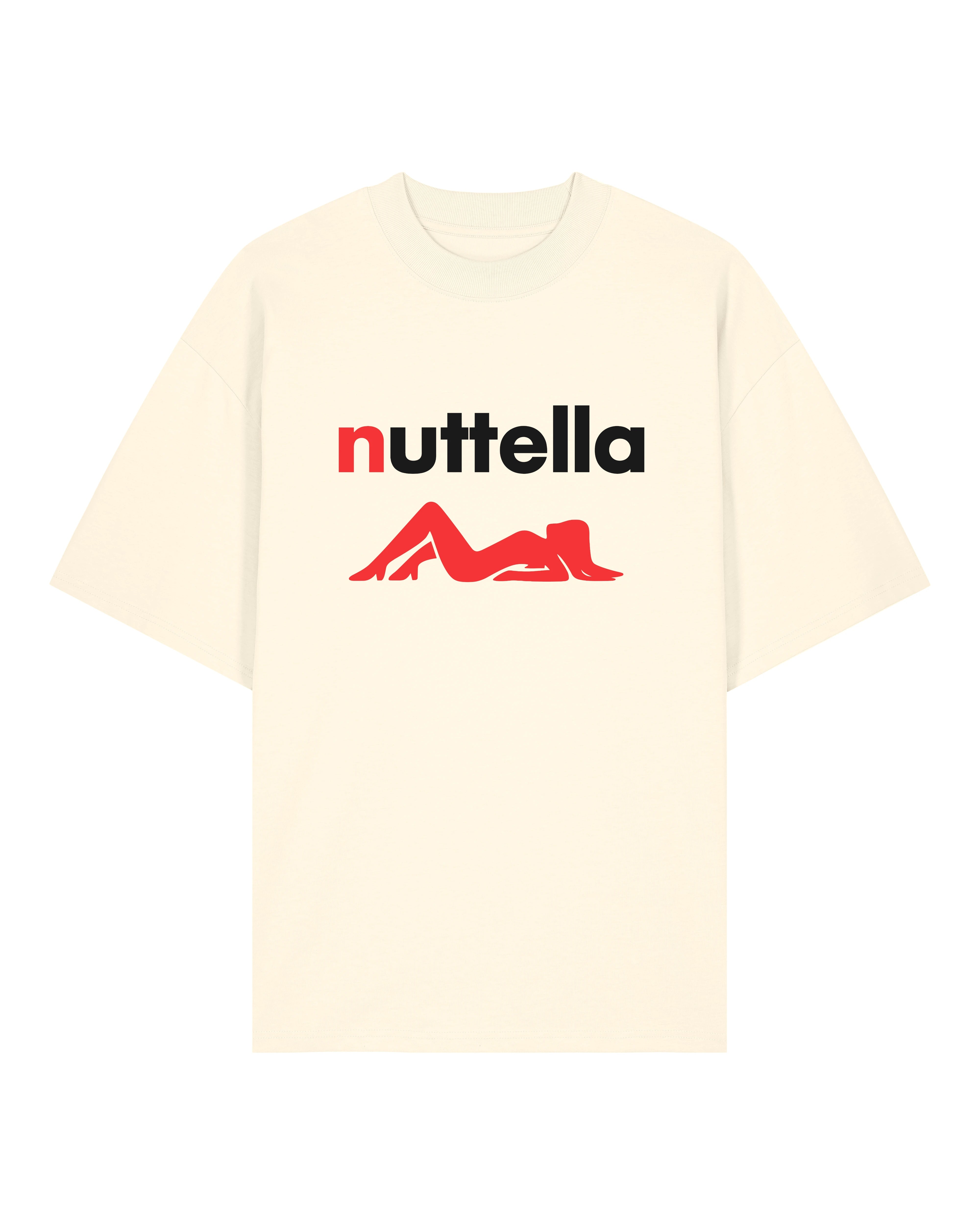 Nutella Oversize T-Shirt – Lustiges Graphic Shirt | Teeflix