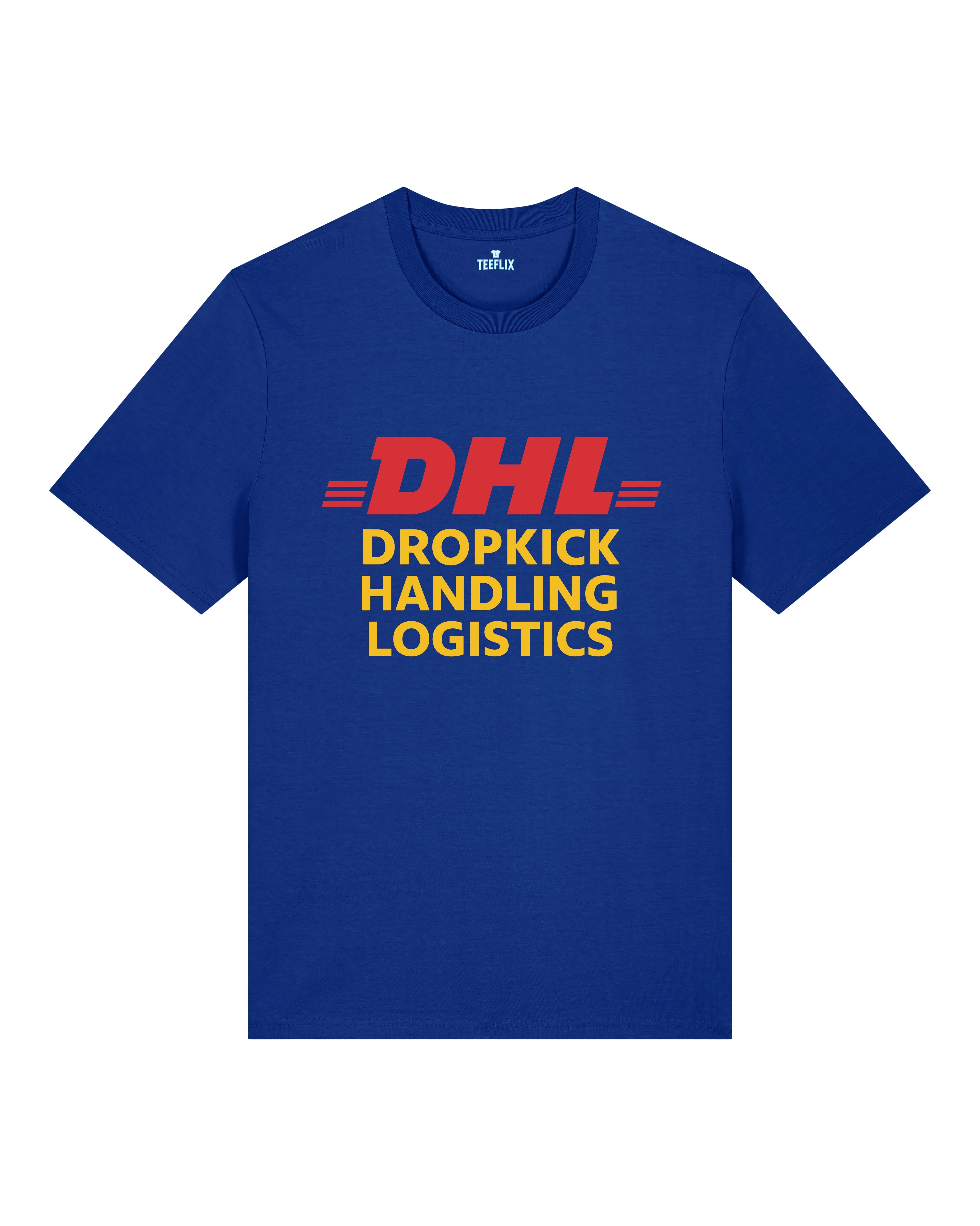 DHL Parodie Dropkick Handling Logistics Lustiges Shirt | Teeflix