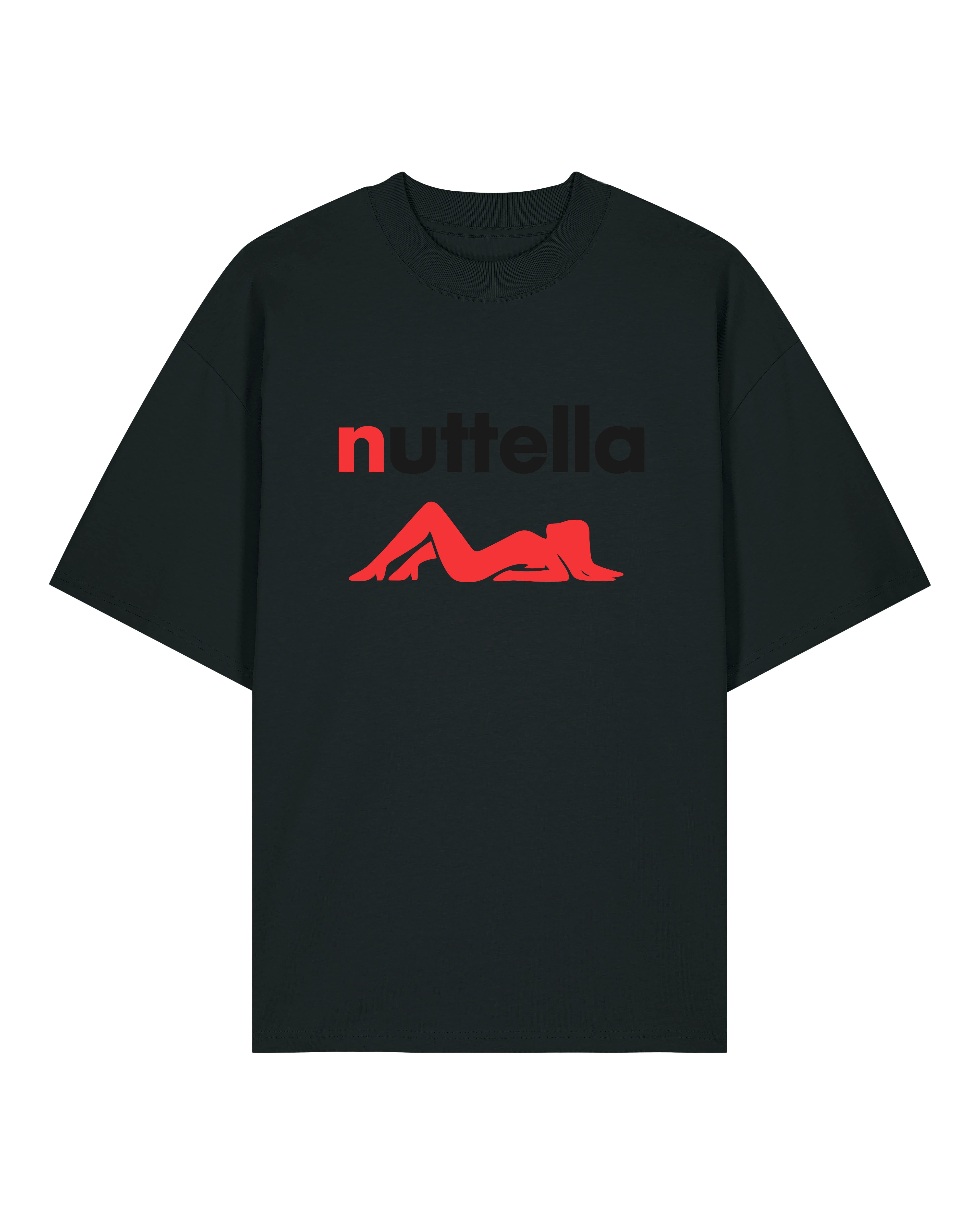 Nutella Oversize T-Shirt – Lustiges Graphic Shirt | Teeflix