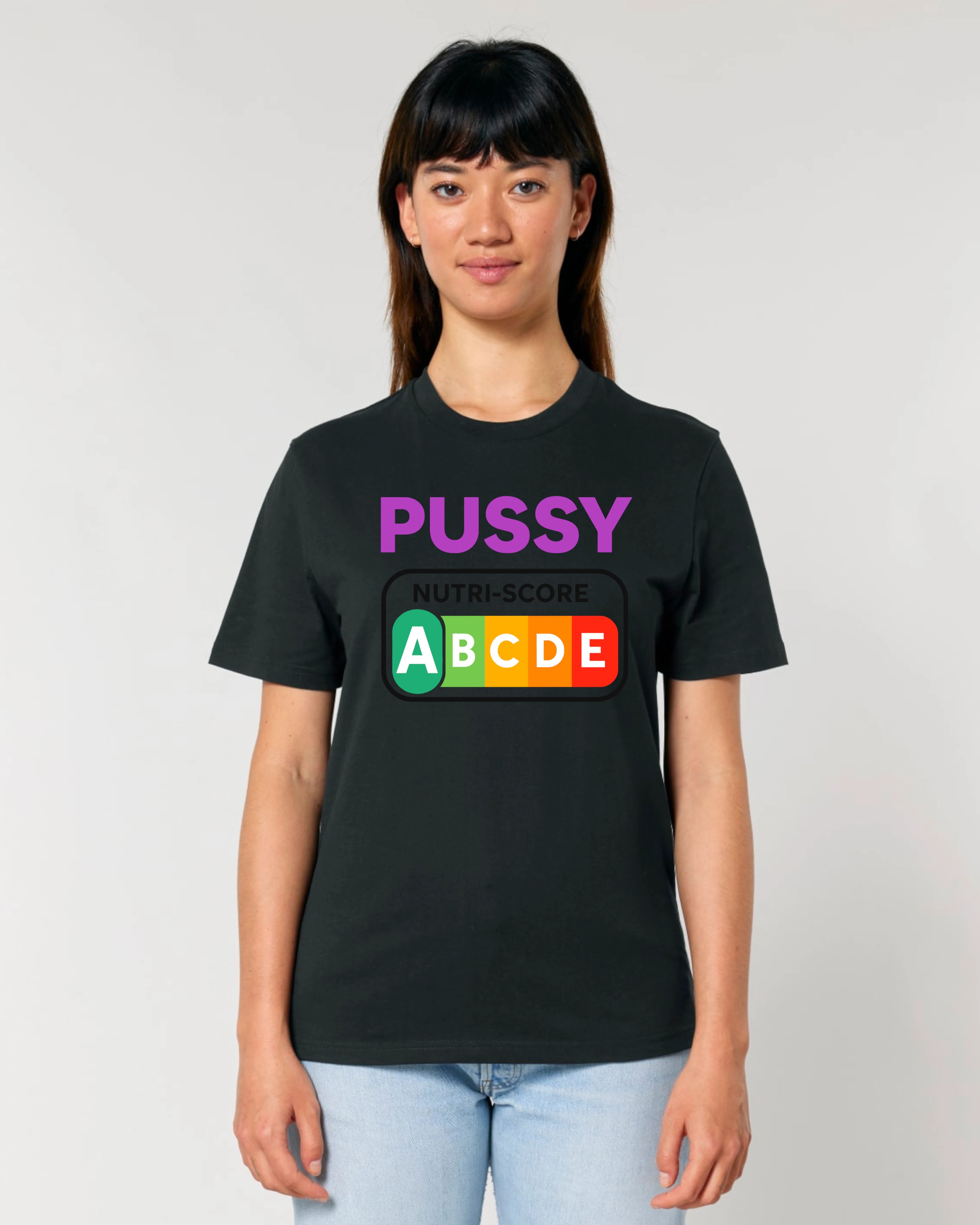 Pussy Nutri-Score T-Shirt – Freches Funshirt für Selbstbewusste | Teeflix
