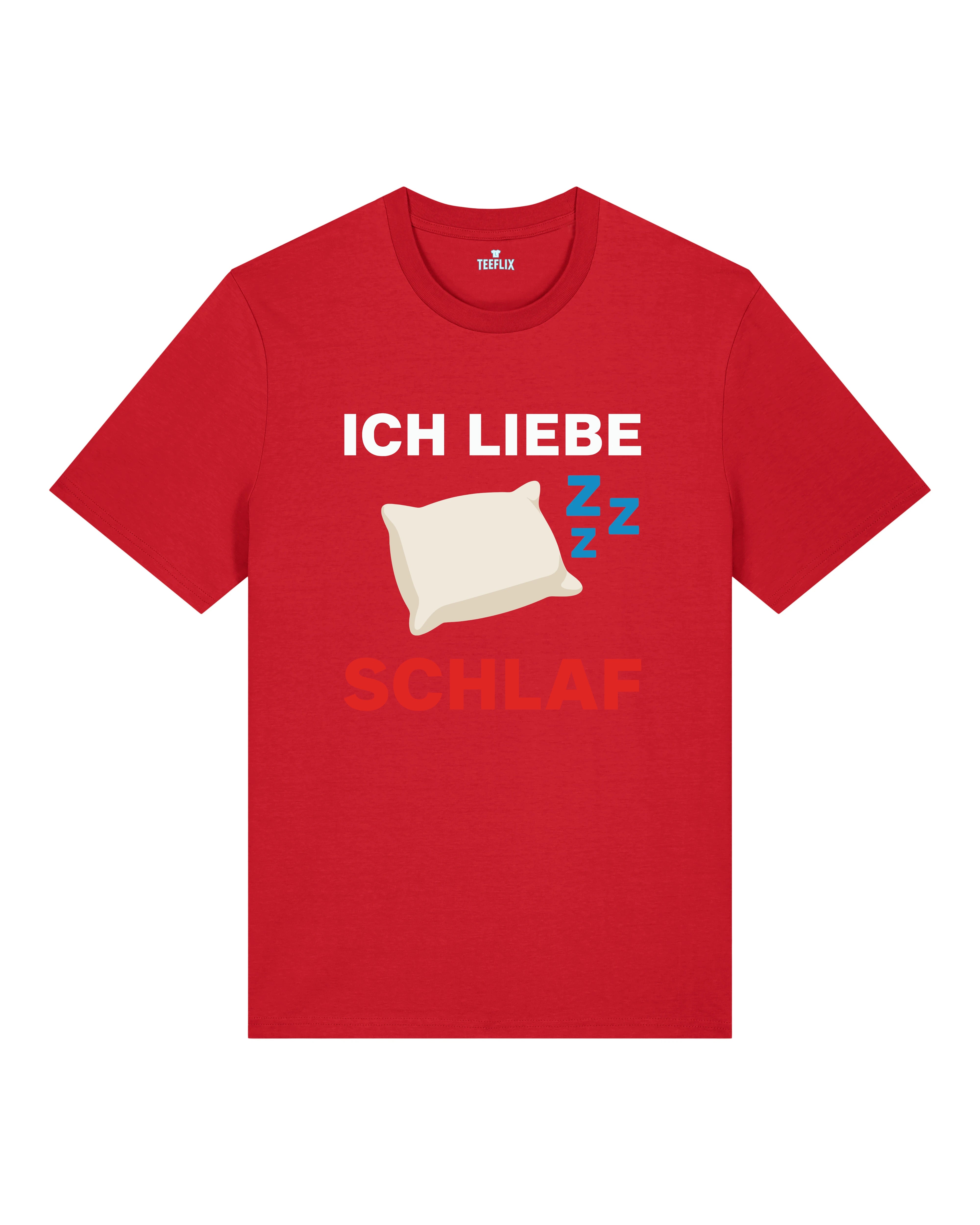 Lustiges Shirt Ich liebe Schlaf Fun T-Shirt | Teeflix