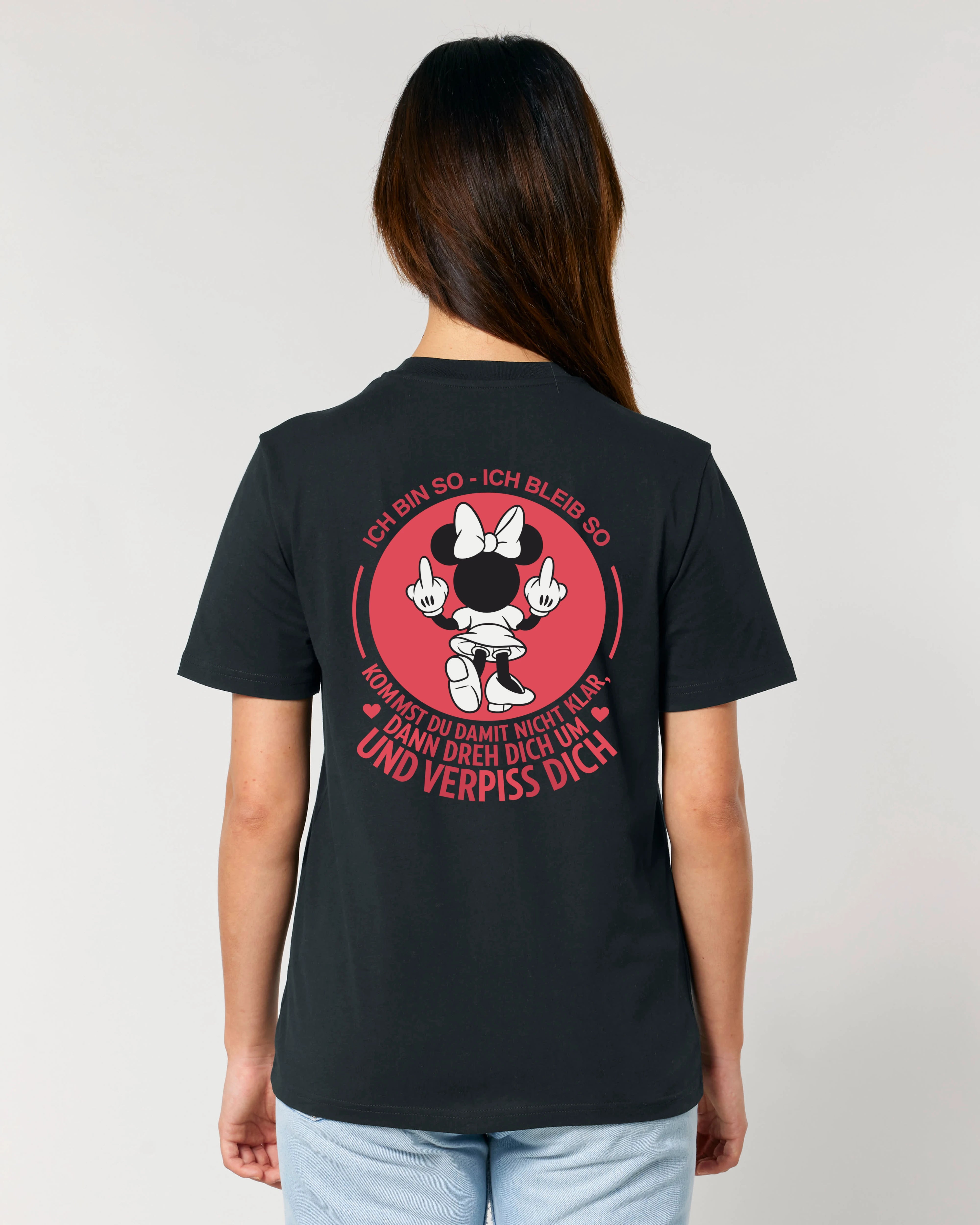 Ich bin so – Statement Shirt mit frechem Rückendruck | Teeflix