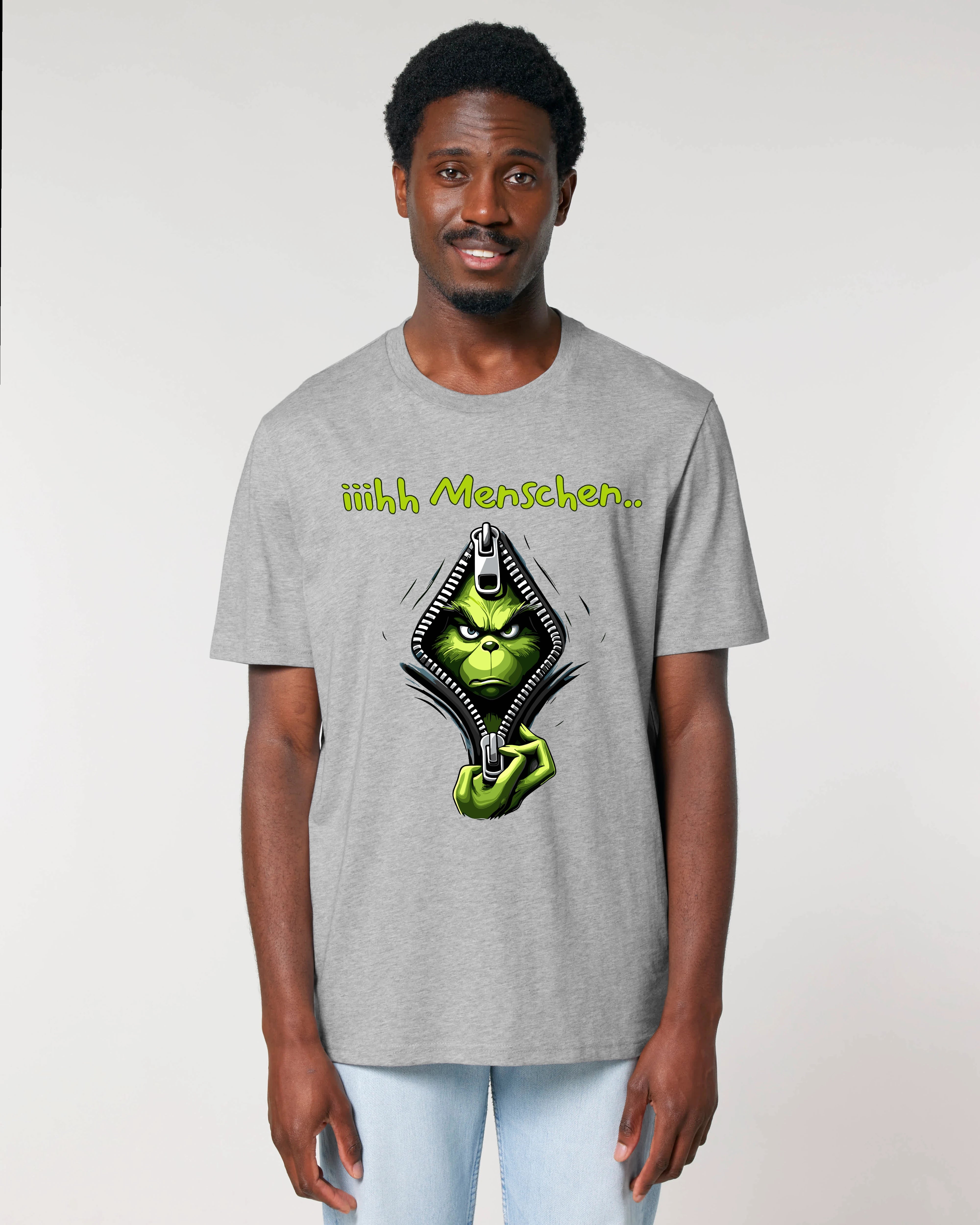 iiihh Menschen..“ Grinch T-Shirt – Für Anti-Social Vibes | Teeflix