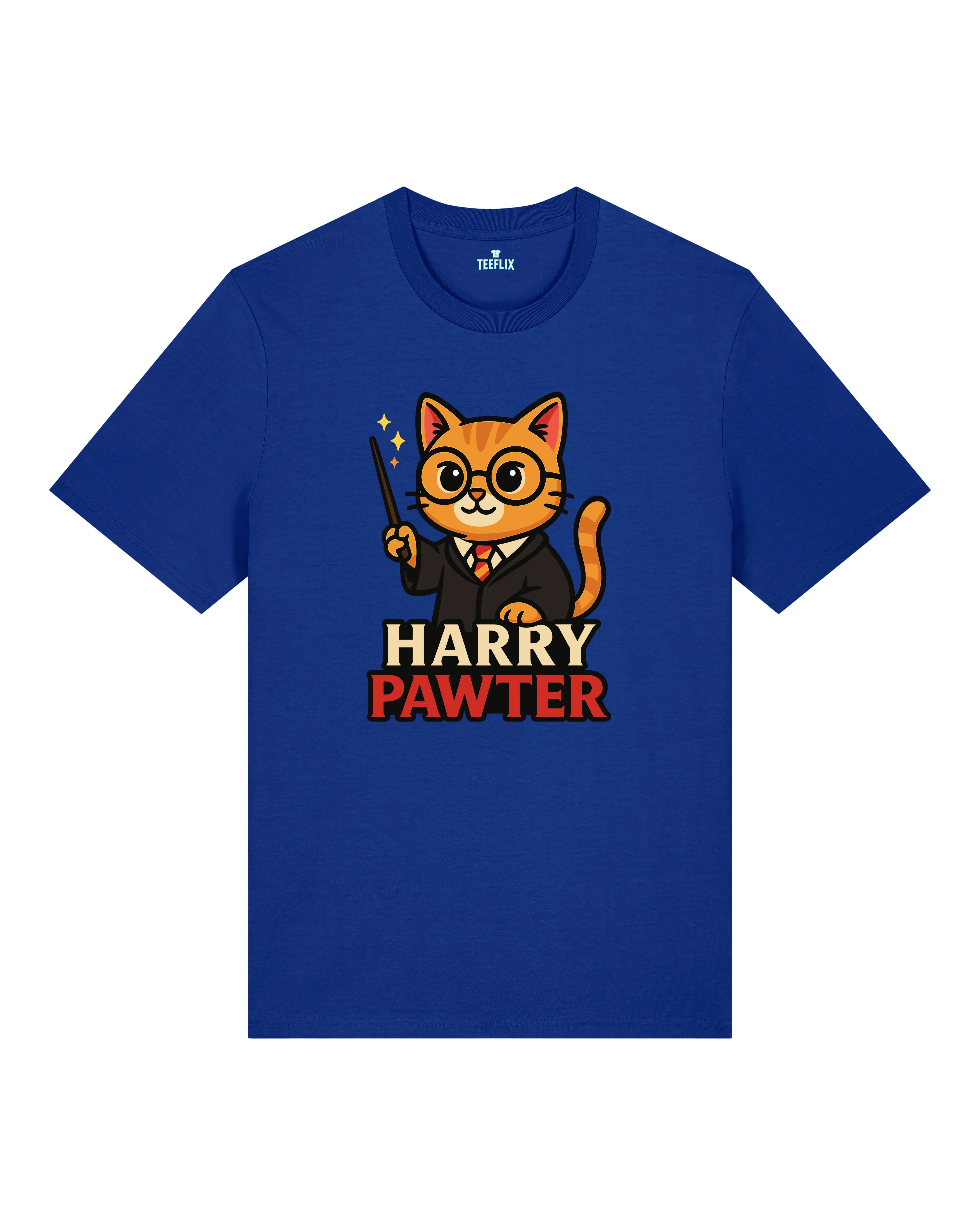 Harry Pawter Katze Lustiges T-Shirt Spruchshirt | Teeflix