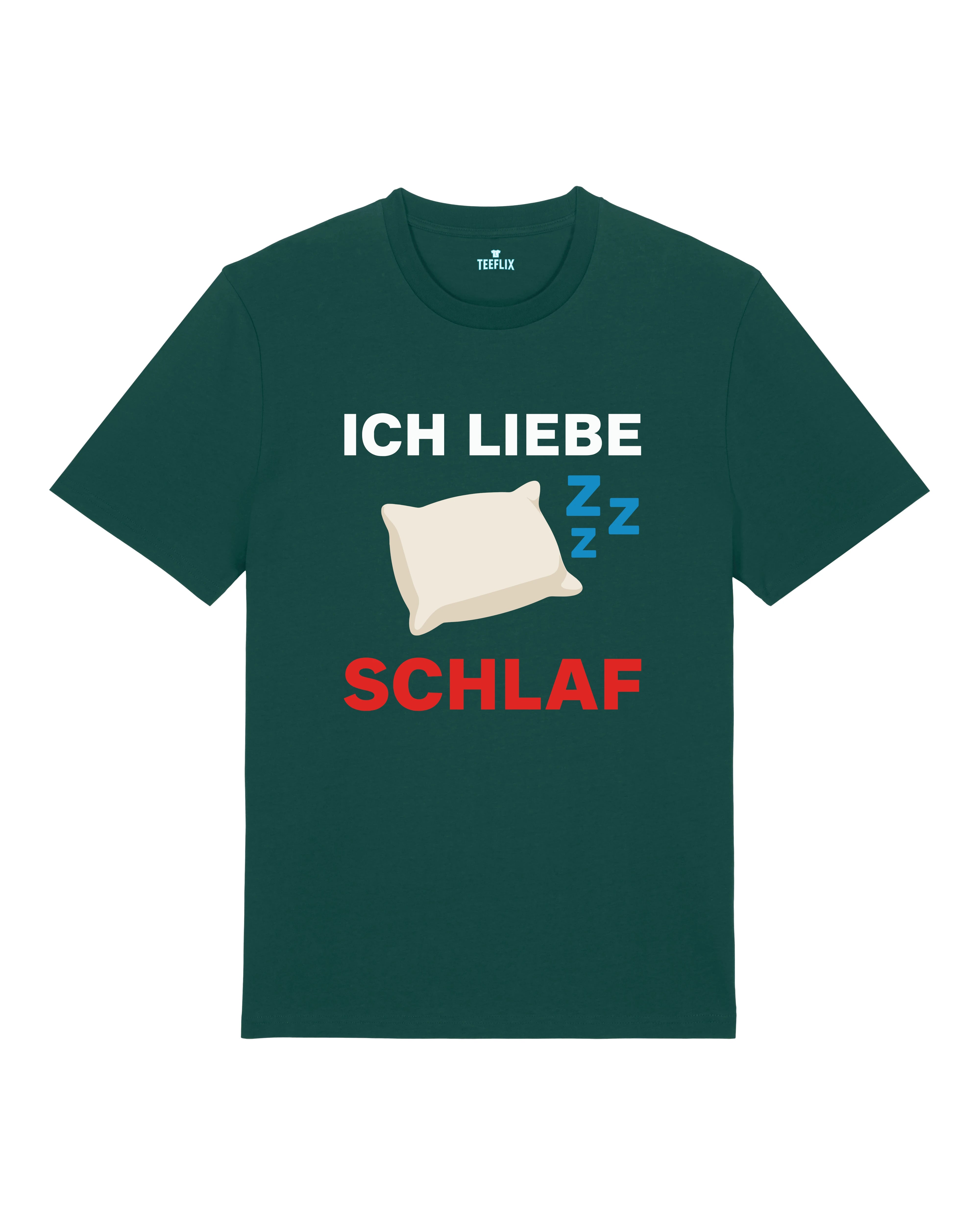 Lustiges Shirt Ich liebe Schlaf Fun T-Shirt | Teeflix