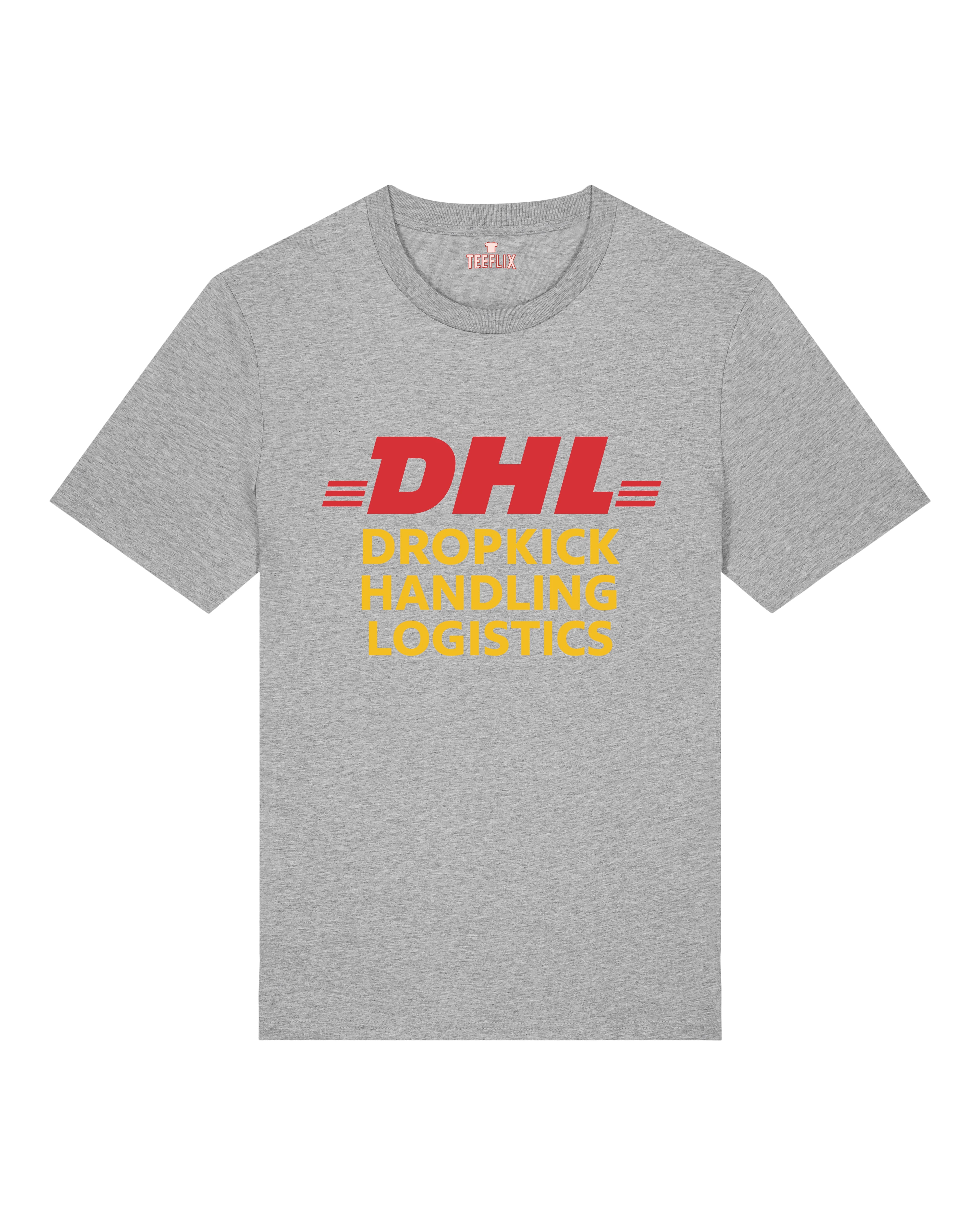 DHL Parodie Dropkick Handling Logistics Lustiges Shirt | Teeflix