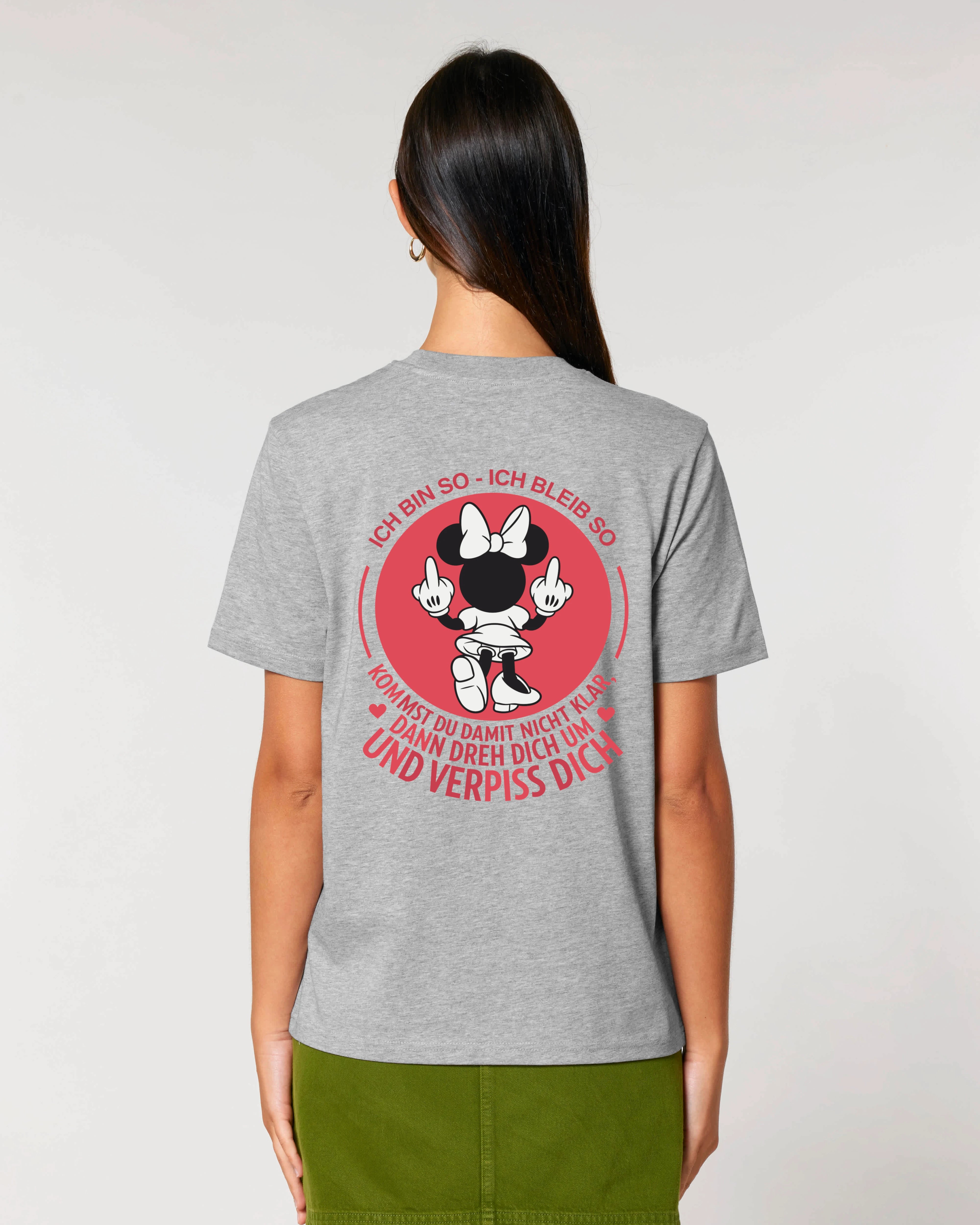 Ich bin so – Statement Shirt mit frechem Rückendruck | Teeflix