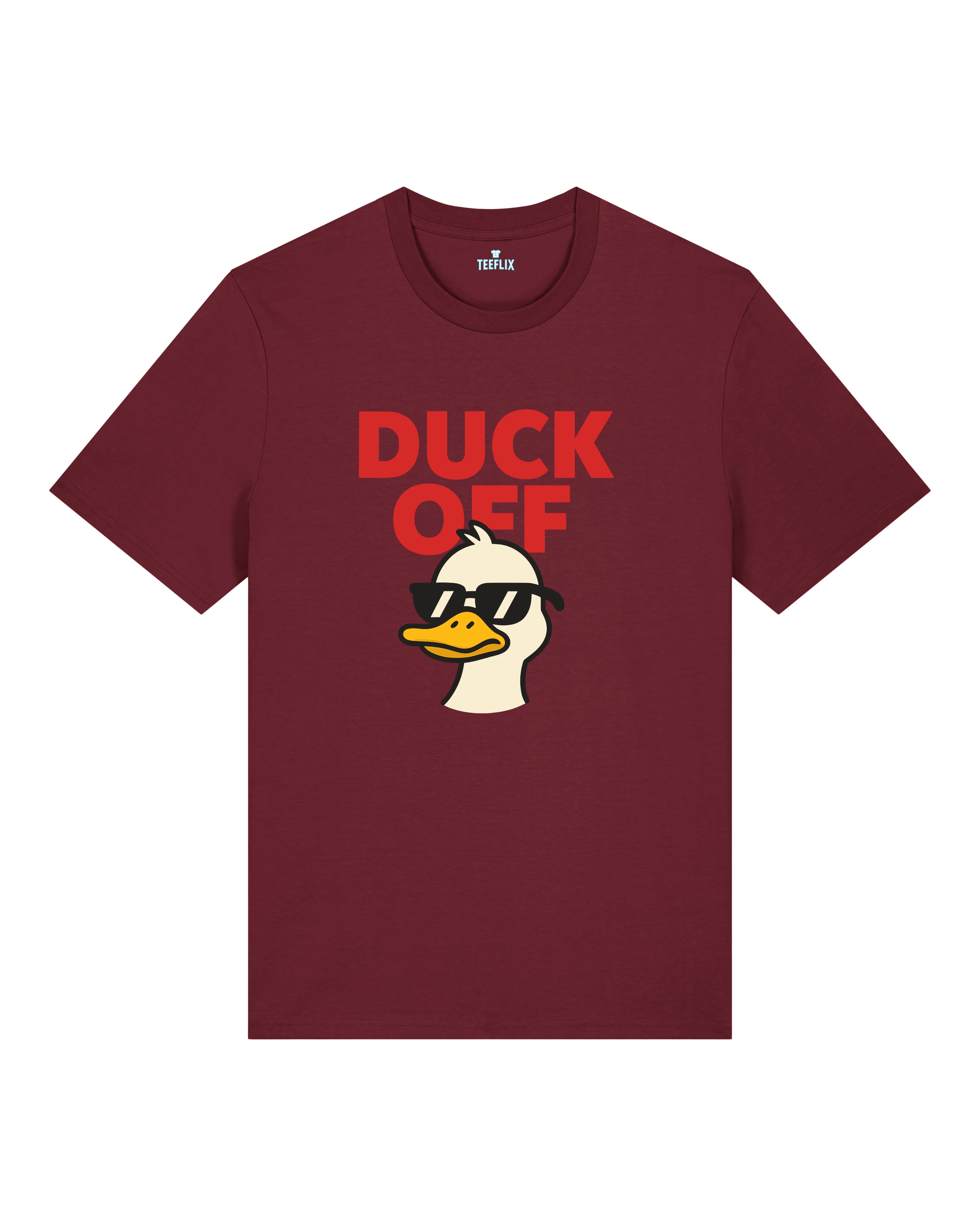 Lustiges Shirt Duck Off Ente mit Sonnenbrille | Teeflix