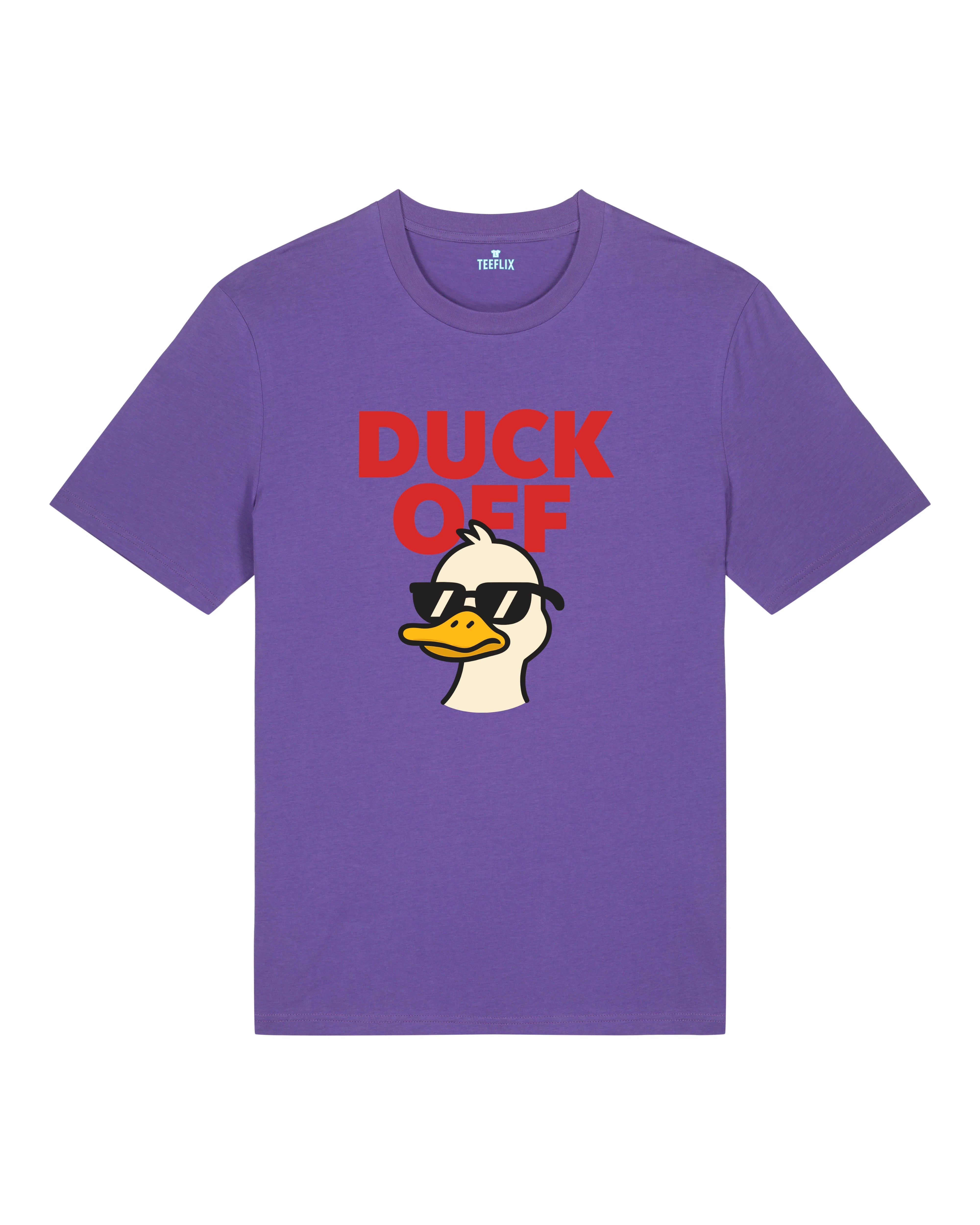 Lustiges Shirt Duck Off Ente mit Sonnenbrille | Teeflix