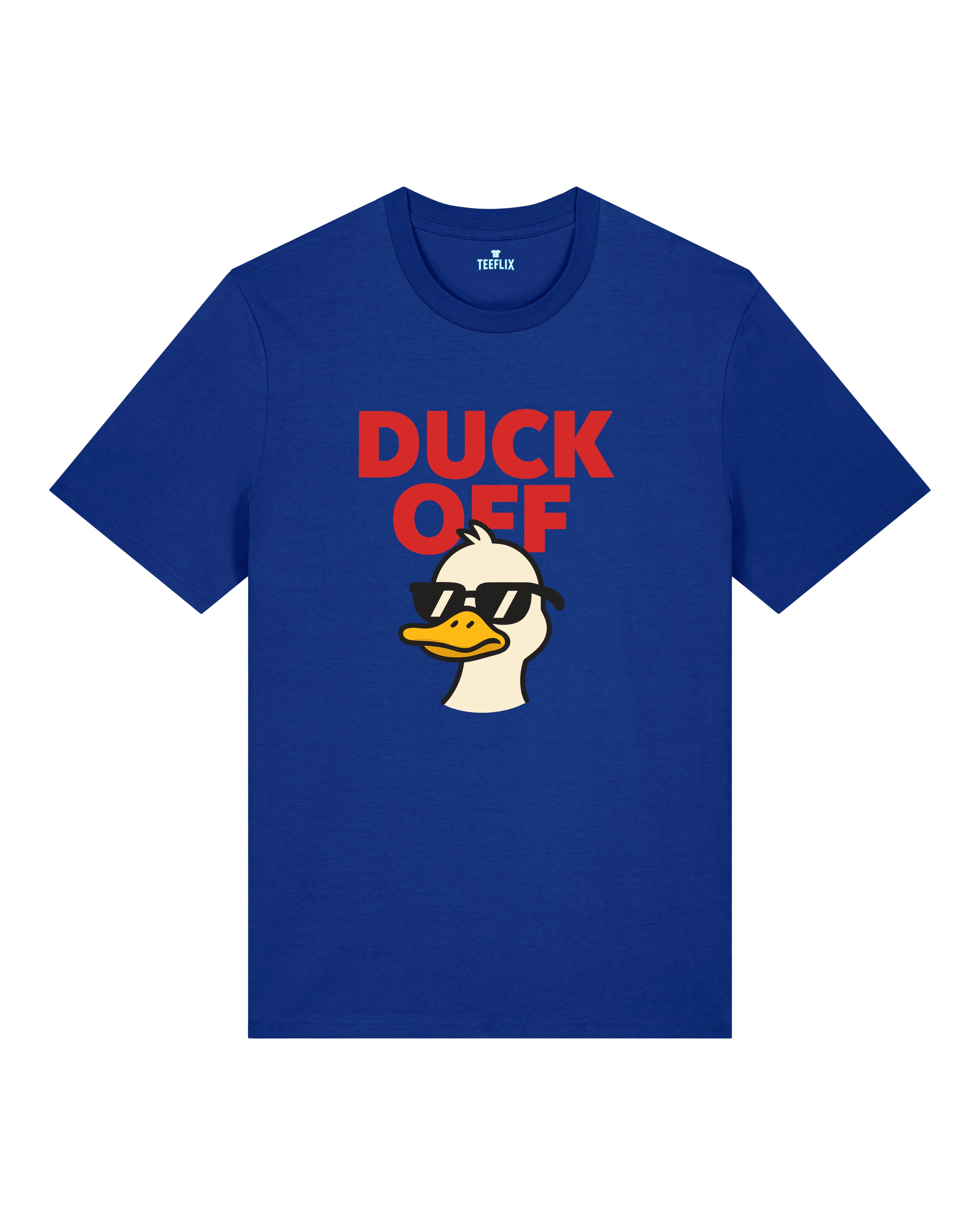 Lustiges Shirt Duck Off Ente mit Sonnenbrille | Teeflix