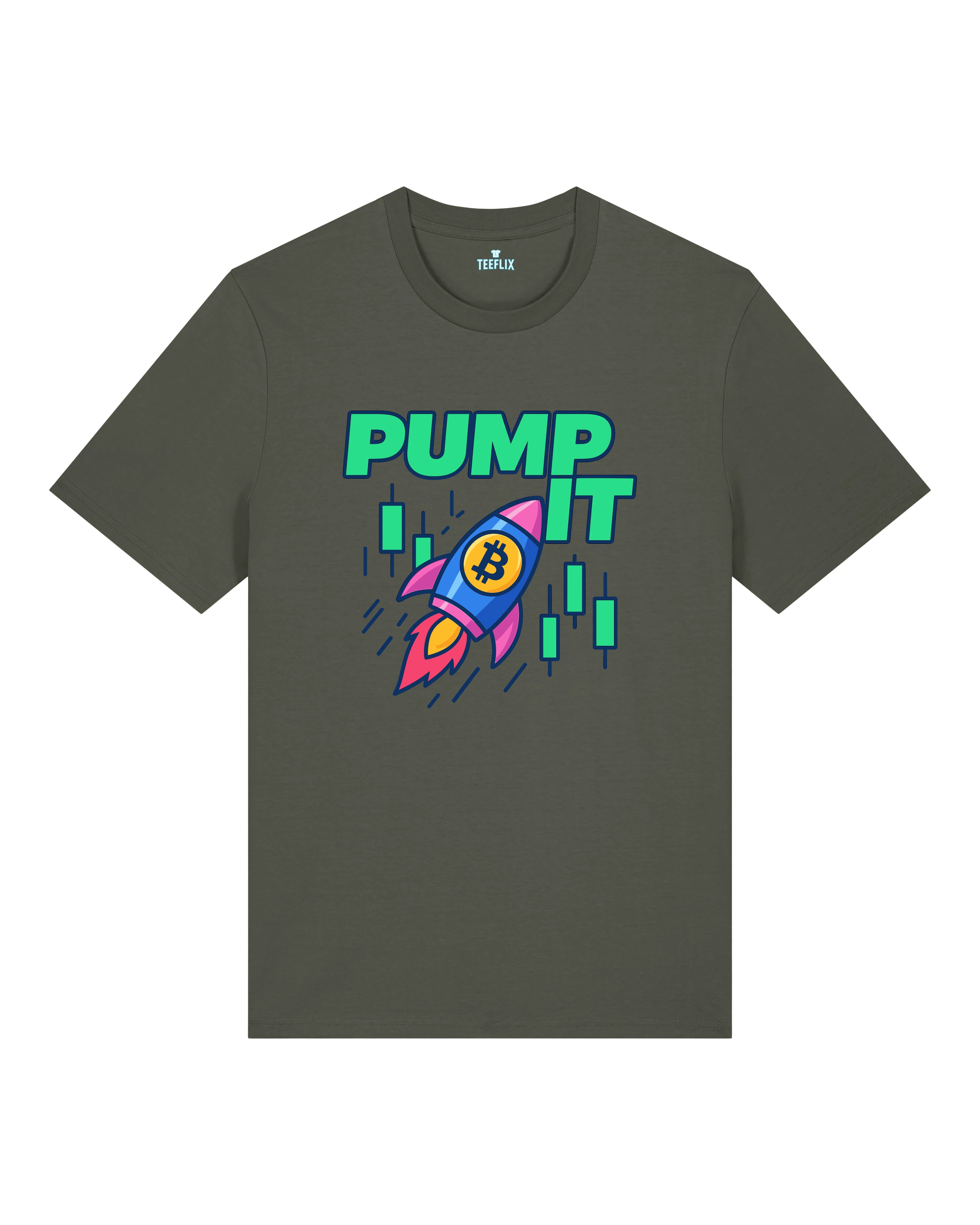 PUMP IT Bitcoin Crypto Shirt | Teeflix