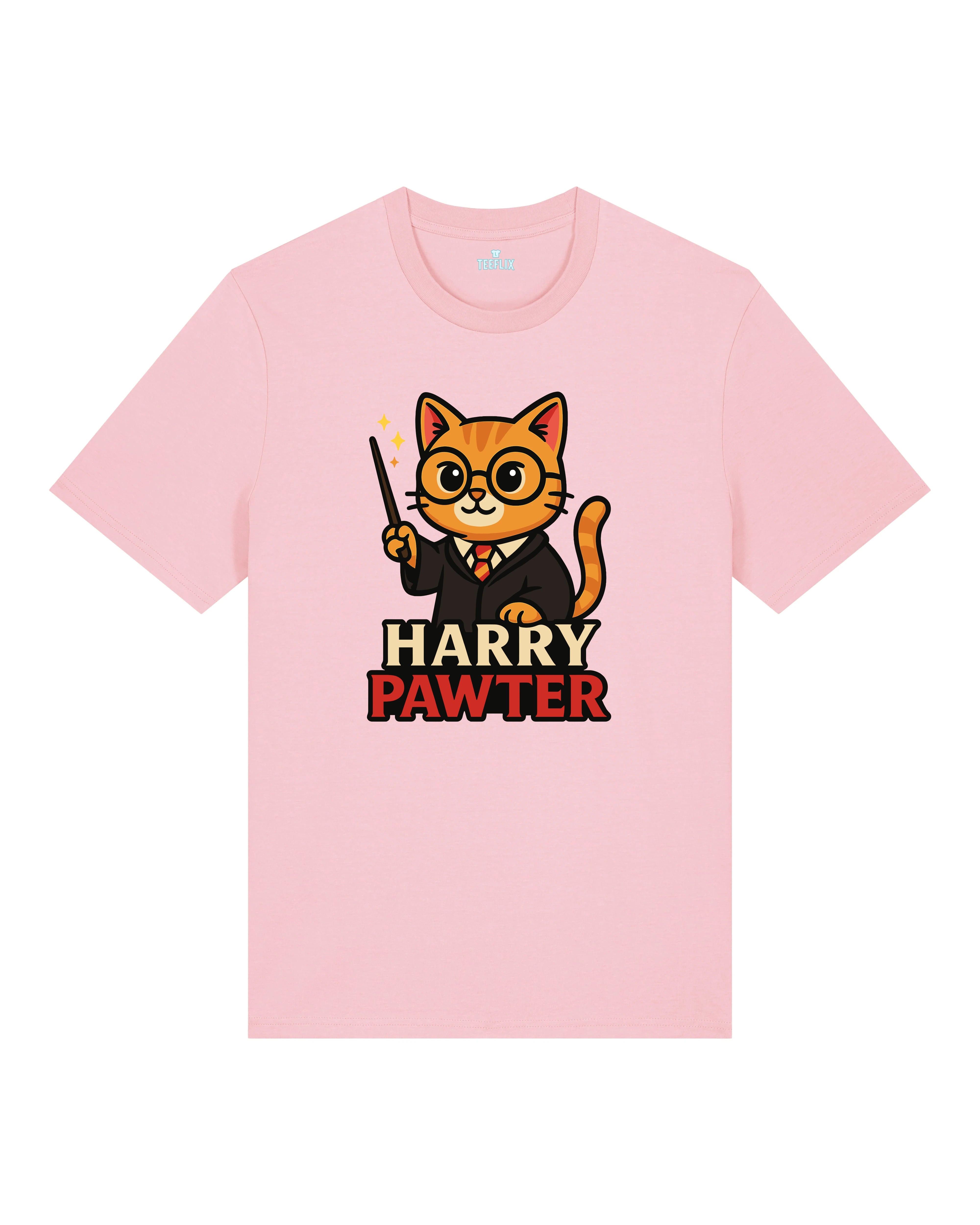 Harry Pawter Katze Lustiges T-Shirt Spruchshirt | Teeflix