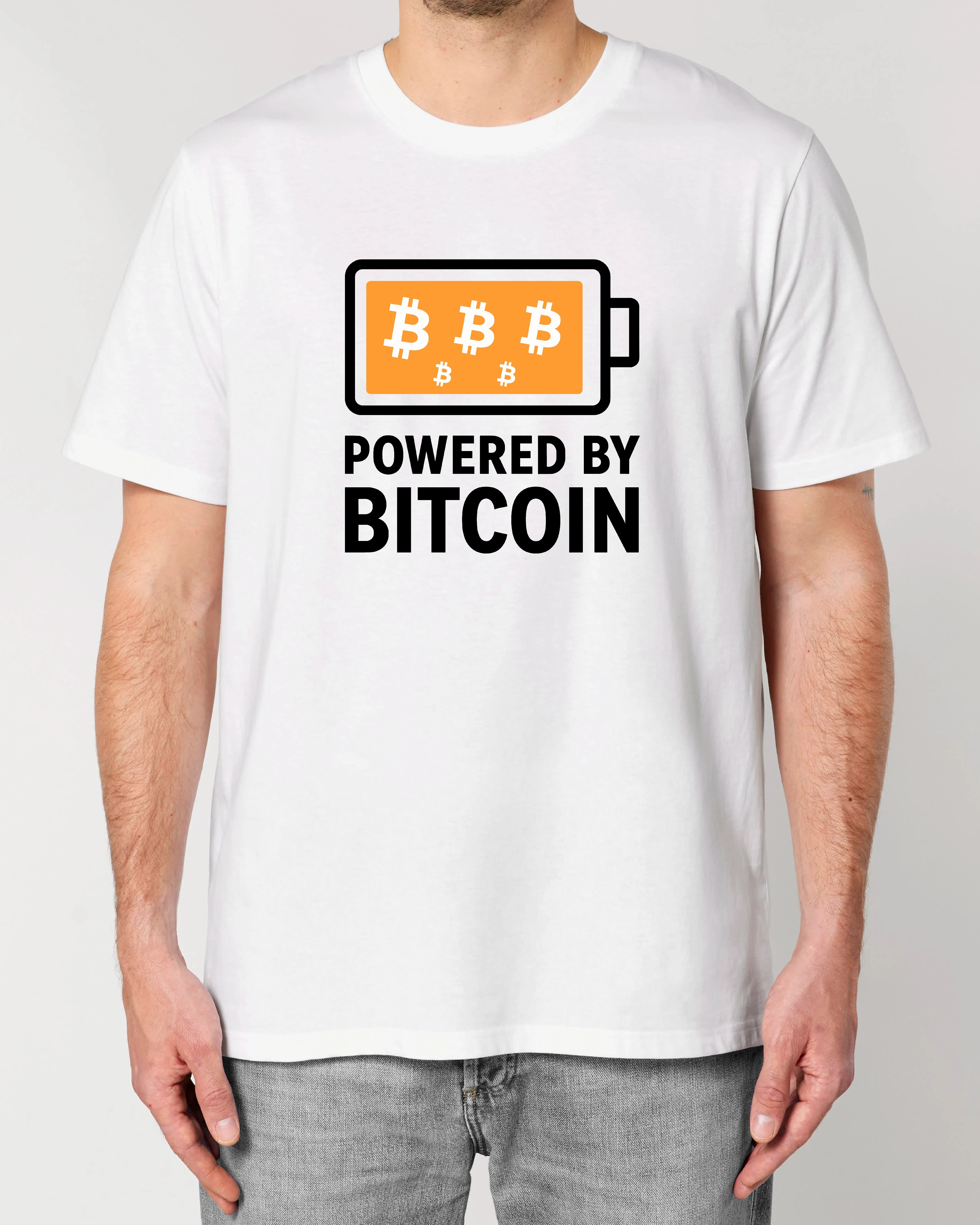 Powered By Bitcoin - Premium T-Shirt