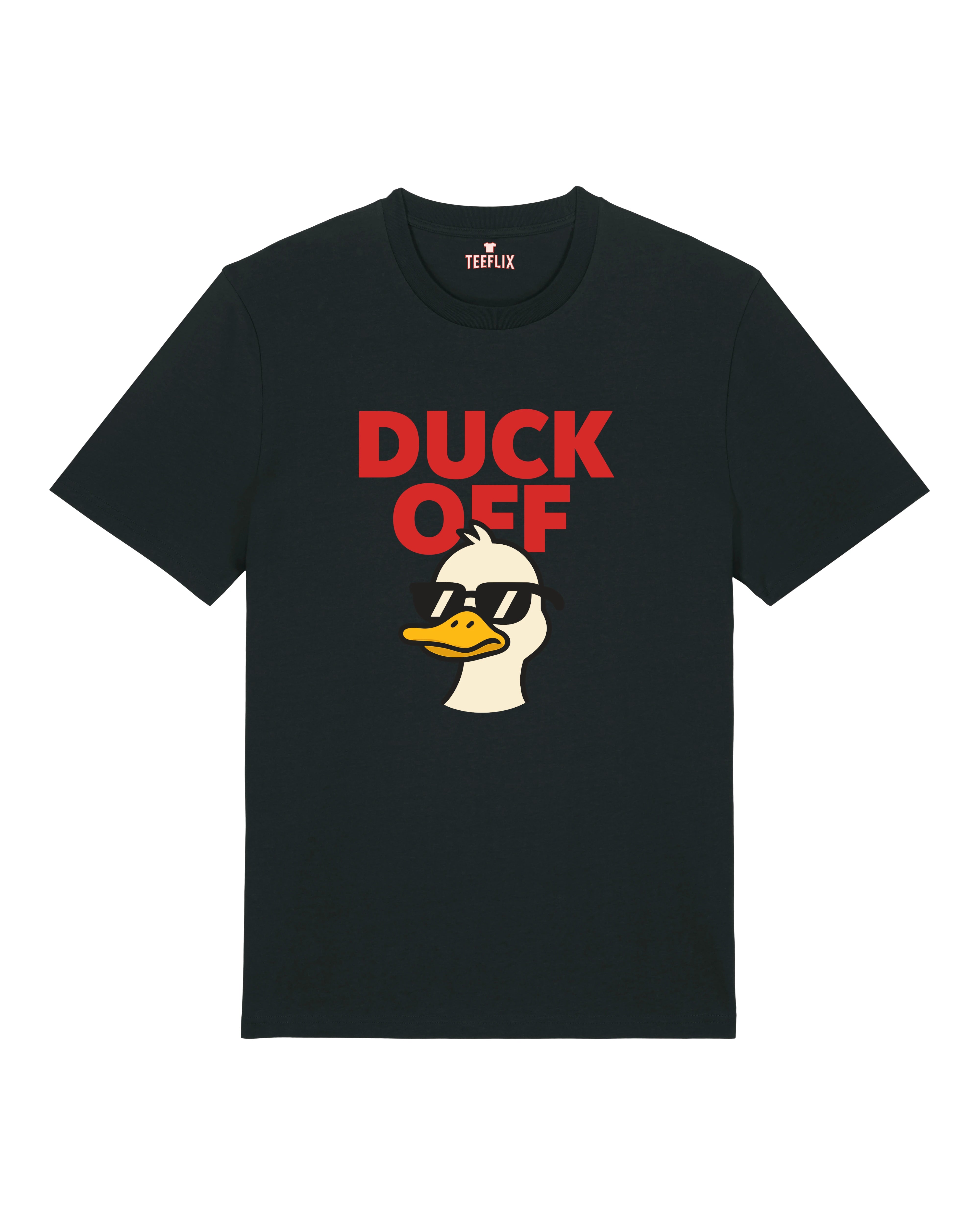 Lustiges Shirt Duck Off Ente mit Sonnenbrille | Teeflix