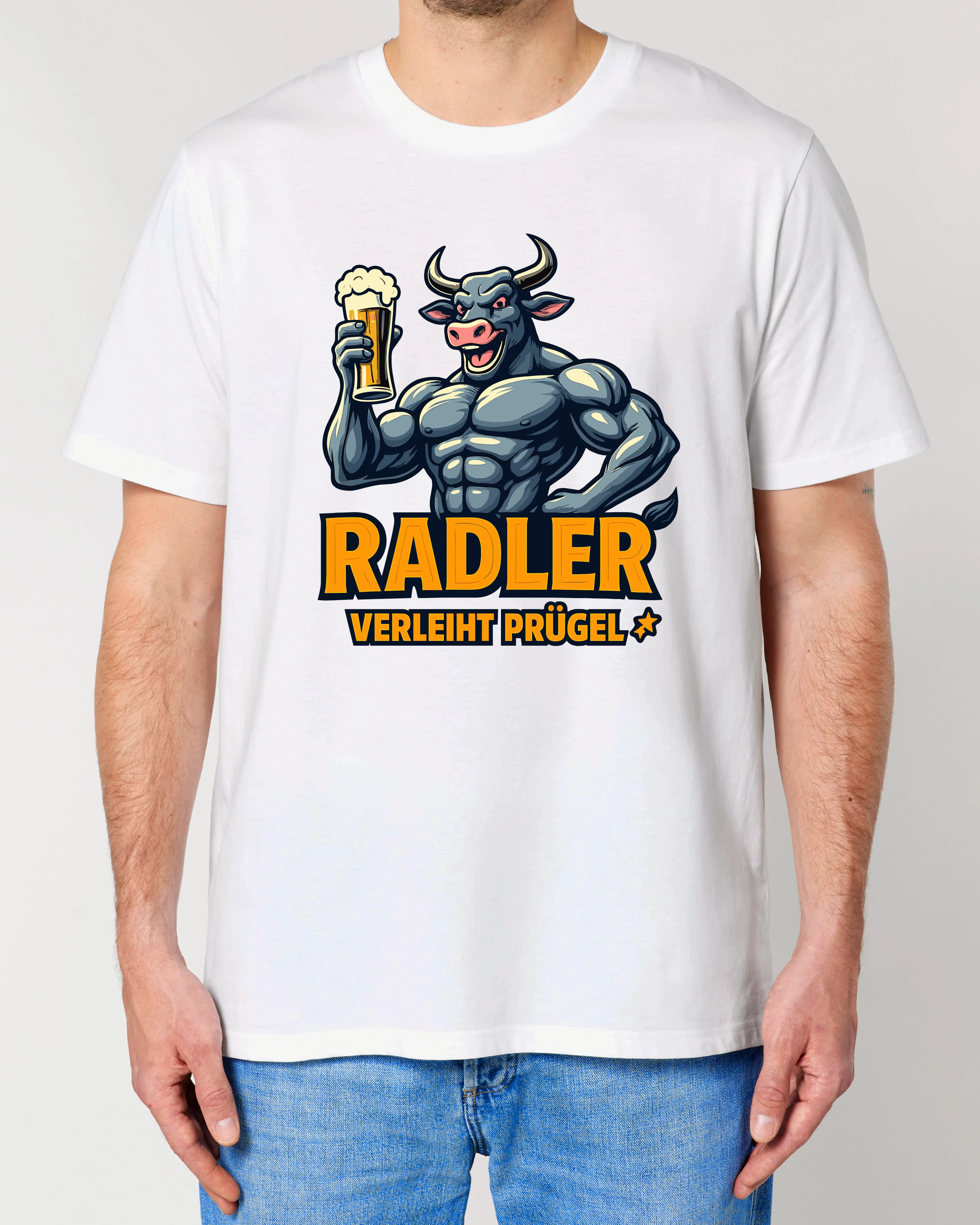 Radler Verleiht Prügel - Premium Shirt Unisex