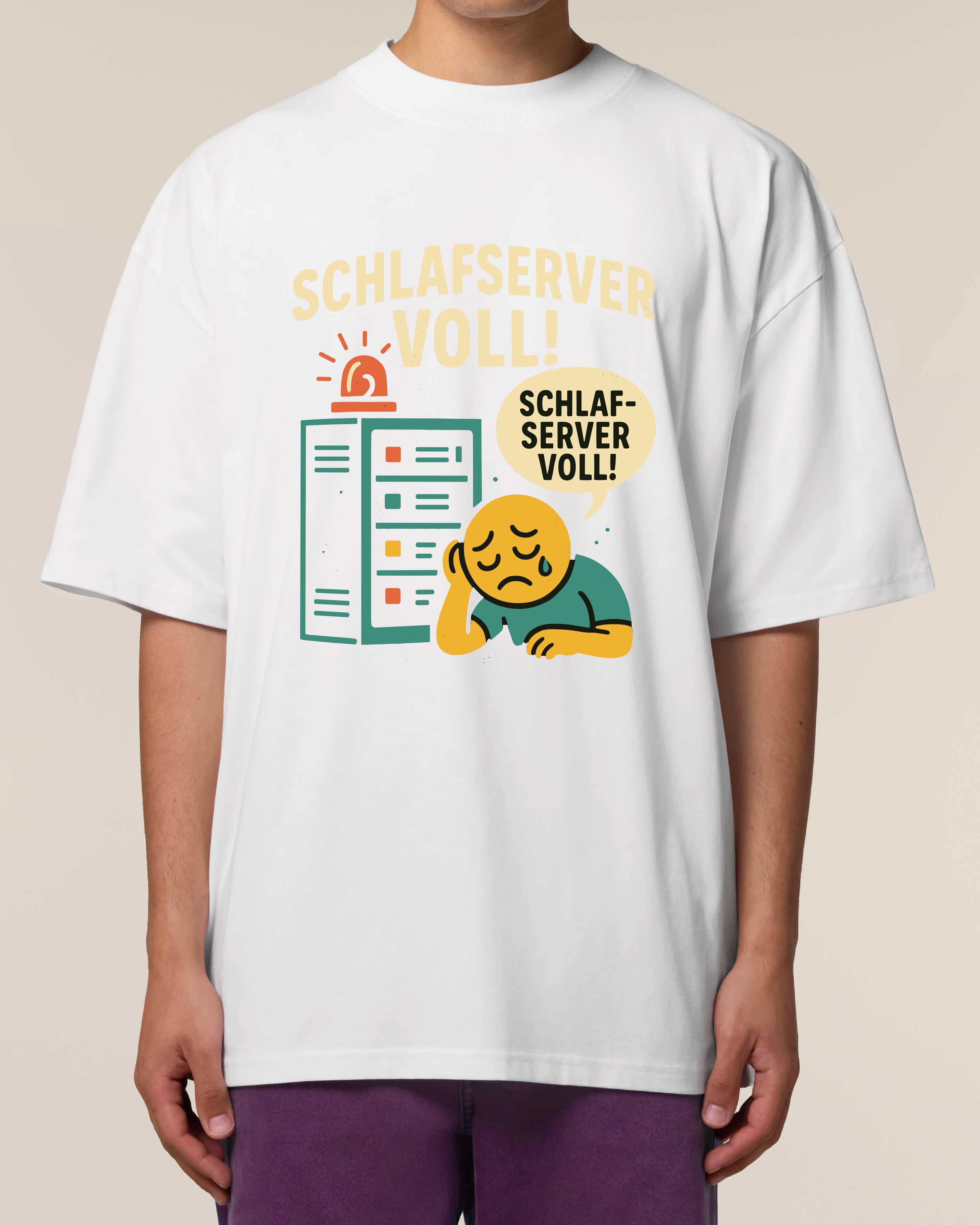 Schlafserver Voll! Shirt