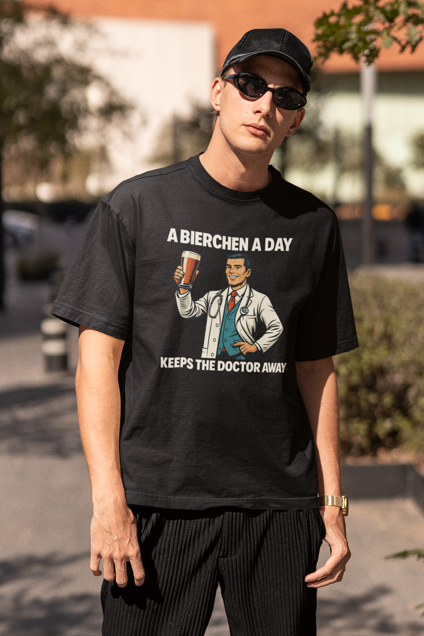 A Bierchen A Day Oversized Shirt
