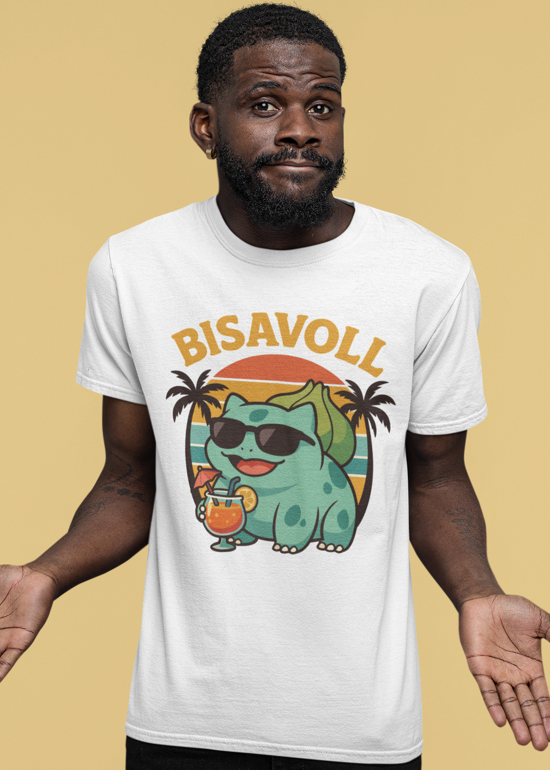 Bisavoll T-Shirt – Lustiges Cocktail-Shirt für Nerds & Sommerfans | Teeflix