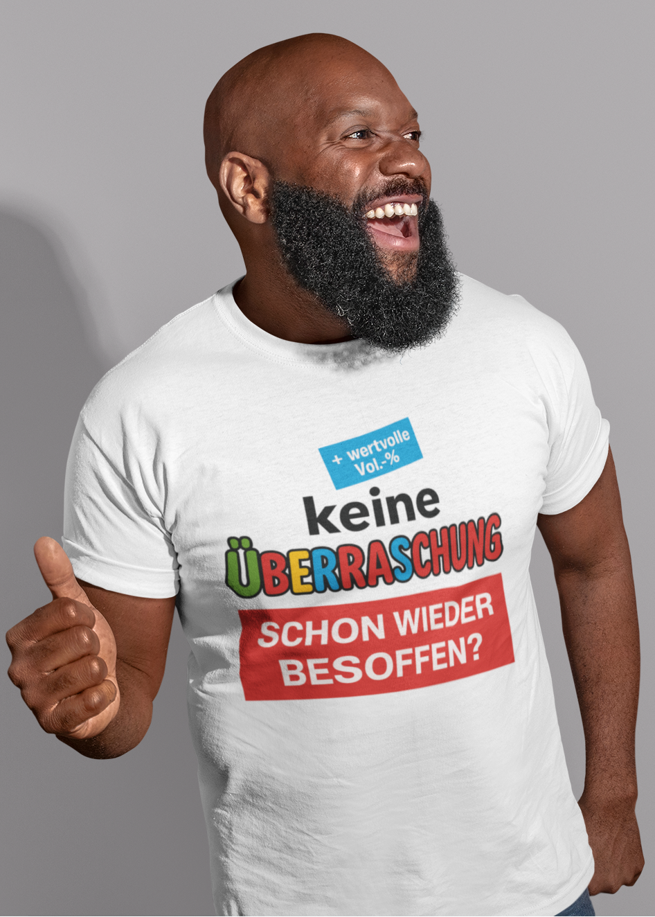 Keine Überraschung – Schon wieder besoffen? Lustiges Shirt | Teeflix