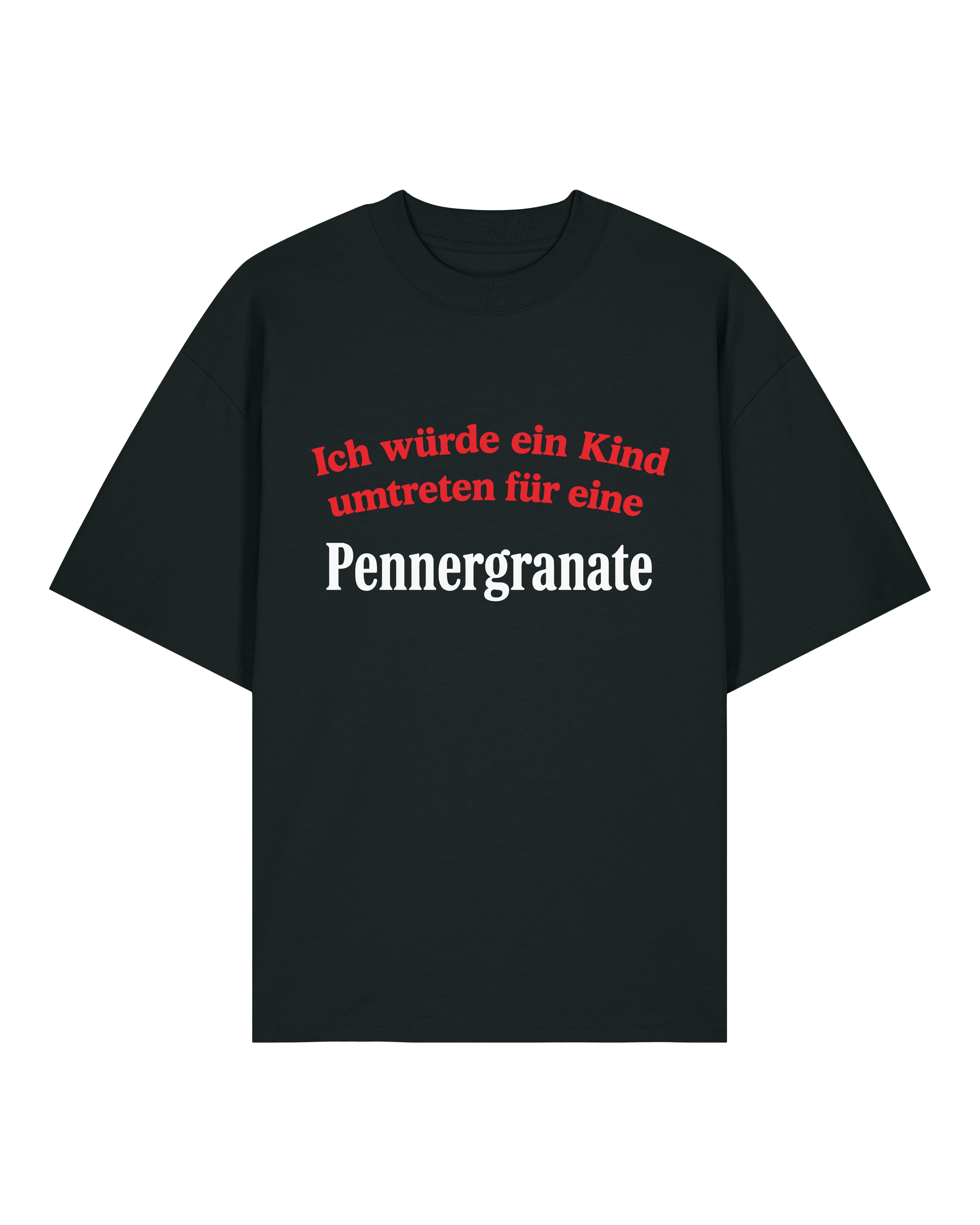 Oversized schwarzes Shirt mit provokantem Meme-Spruch, Bio-Baumwolle & Ironie, Teeflix