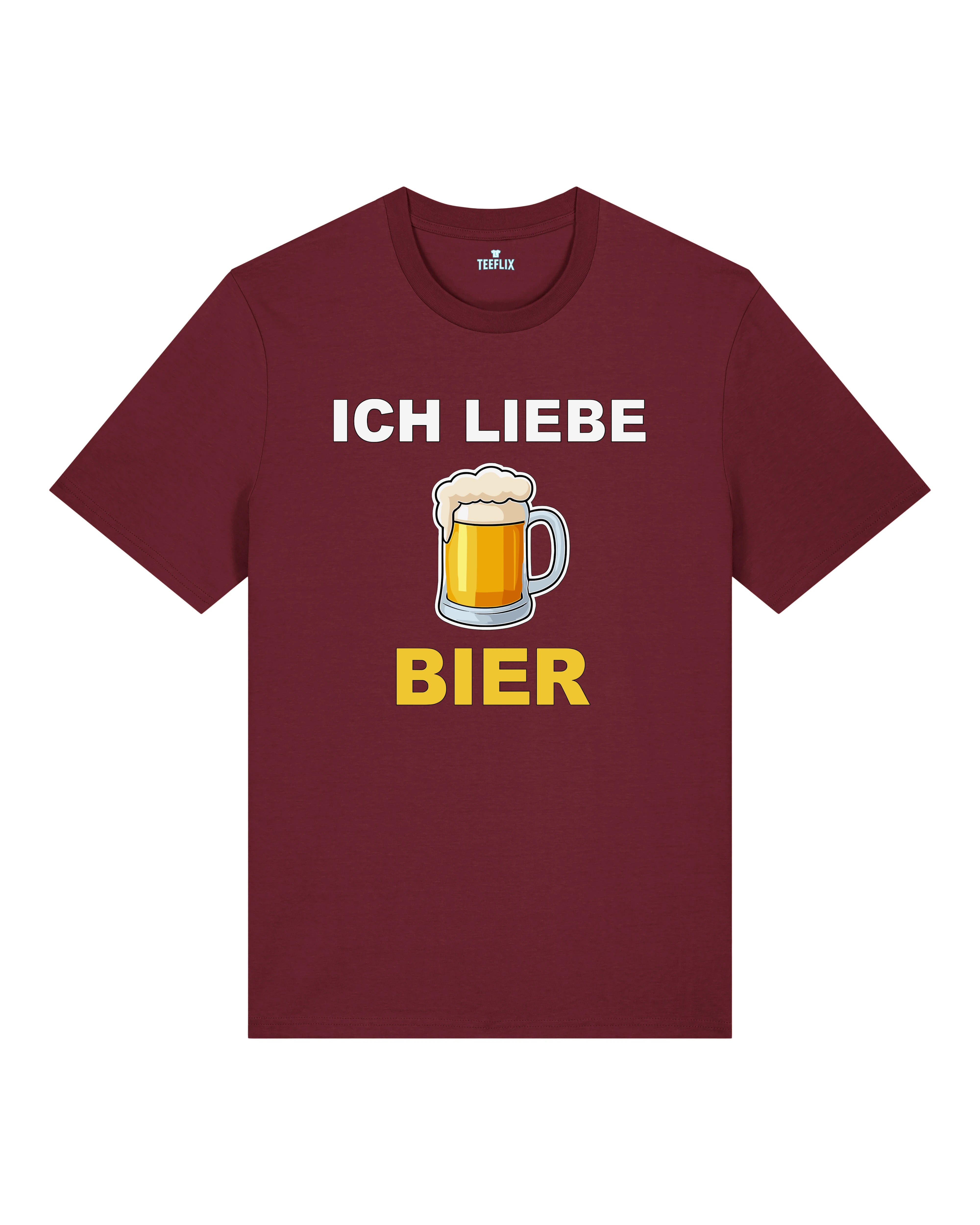 Lustiges Shirt Ich liebe Bier Party T-Shirt | Teeflix